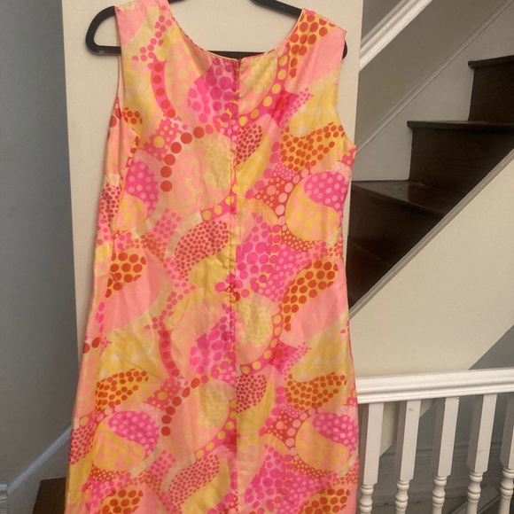 L'Aiglon Psychedelic Party Outfit with Dress and Scarf - Picture 3 of 10